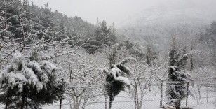 Yoğun kar yağışı nedeniyle Spil Dağı Milli Parkı'nın yolları kapandı