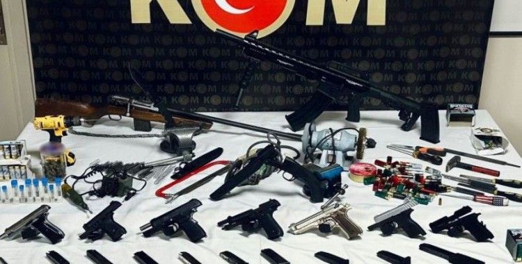 Yasa dışı silah ticareti yapan şüpheli gözaltında