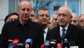 CHP lideri Kılıçdaroğlu, Muharrem İnce ile görüştü