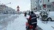 Belediye’nin karla mücadelesi devam ediyor
