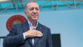 Cumhurbaşkanı Erdoğan: İlk yerli elektrikli lokomotif E5000'in test ve sertifikasyonuna başlanacak