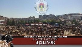 Nevşehir Canlı Hayvan Pazarı yeniden açılıyor
