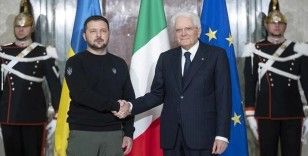 Ukrayna Devlet Başkanı Zelenskiy, İtalya'yı ziyaret ediyor