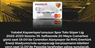 Kayserispor - Alanyaspor maç biletleri satışa çıktı
