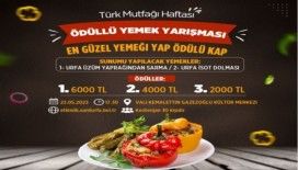 Gastronomi Şehri Şanlıurfa’da Büyükşehirden 'Türk Mutfağı Yemek Yarışması'