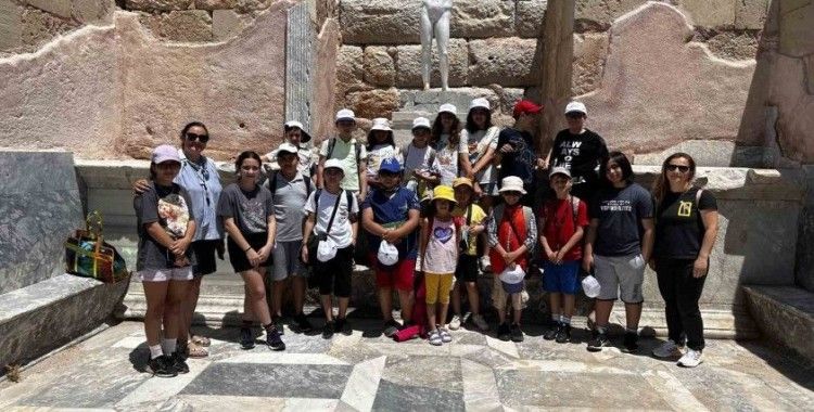 Marmaris BİLSEM öğrencileri Knidos’ta araştırma gezisi yaptı
