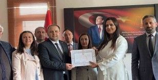 AK Parti Ardahan Milletvekili Kaan Koç mazbatasını aldı
