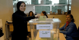 Cumhurbaşkanı Seçimi'nin ikinci turu için sınır kapılarında oy verme işlemi sürüyor
