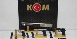 Kastamonu’da kaçak silah operasyonu: 2 gözaltı

