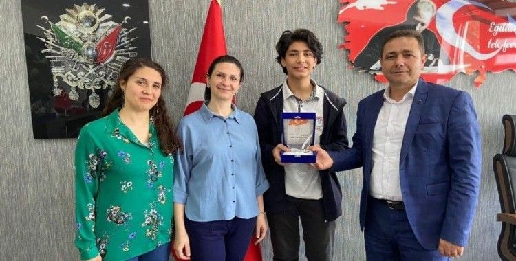 "Kazanım Değerlendirme" sınavında il birincisi Gönen’den
