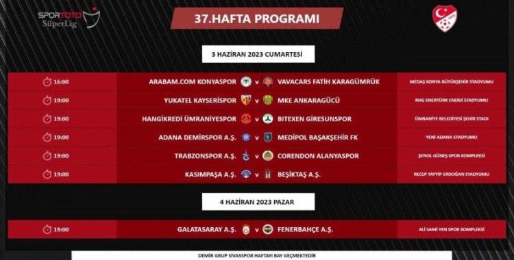 Galatasaray - Fenerbahçe derbisi 4 Haziran’da oynanacak
