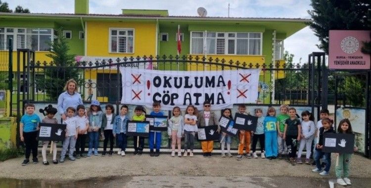 Miniklerden en anlamlı mesaj
