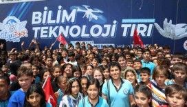 Kepez’in Bilim Teknoloji Tırı, öğrencilerle buluştu
