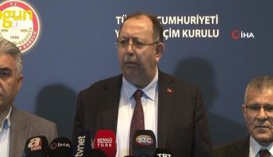 YSK Başkanı Ahmet Yener: Kesin sonuçlar Resmi Gazeteye gönderildi