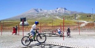 Erciyes’te bisiklet ve aktivite parkı sezonu açıldı

