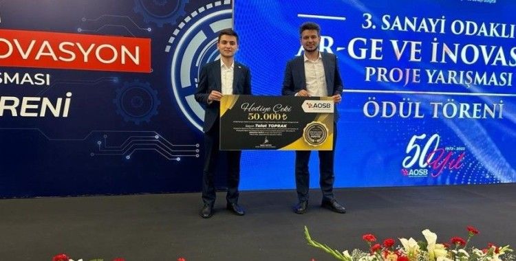 BARÜ Fen Fakültesi öğrencisinin “Rota Virüs” aşı çalışmasına ödül
