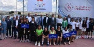Şırnak’ta üniversiteler arası Tenis Bölge Şampiyonası başladı
