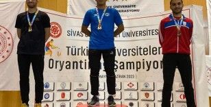 Anadolu Üniversitesi Oryantiring sporcusu altın madalya ile döndü
