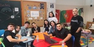 MTAL öğrencileri, Erasmus Projesi için Portekiz’e gitti
