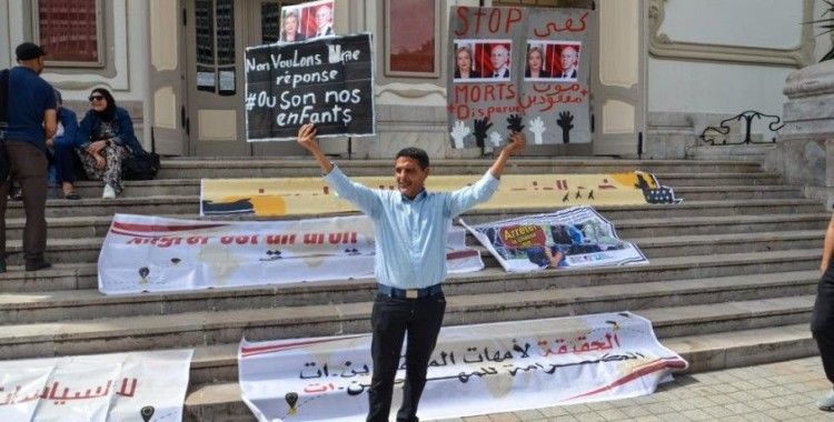 Tunus'ta İtalya Başbakanı Meloni'ye karşı protesto