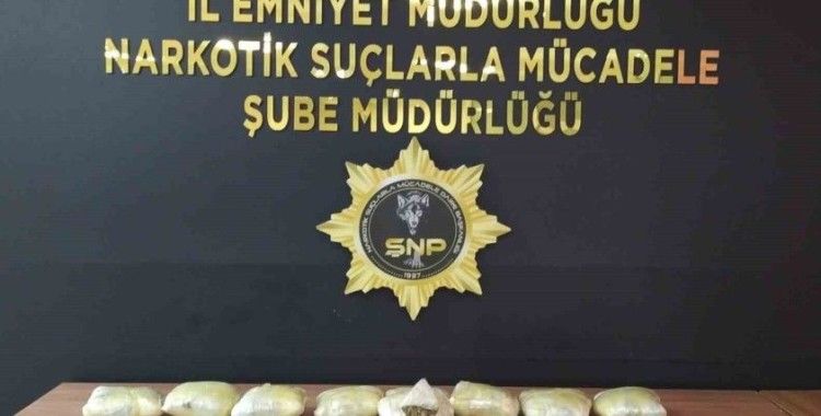 Şanlıurfa’da 20 kilo skunk ele geçirildi
