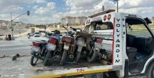 Gaziantep'te motosiklet uygulaması