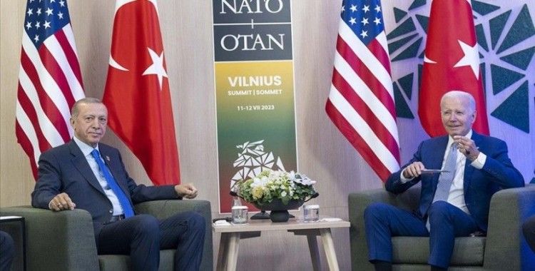 Cumhurbaşkanı Erdoğan, ABD Başkanı Biden ile görüştü