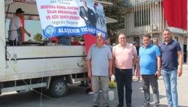 Alaşehir Borsası şehitler için lokma döktürttü
