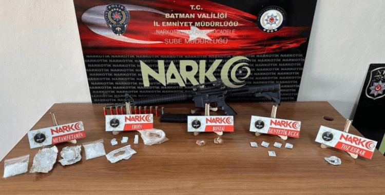 Batman’da uyuşturucu operasyonu: 8 kişi tutuklandı