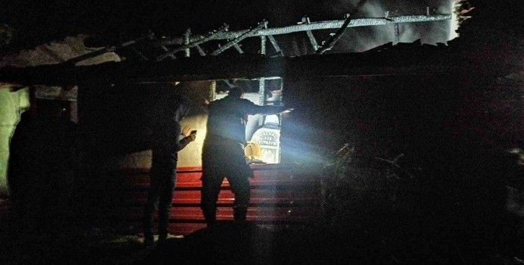 Isparta’da tandır yangını
