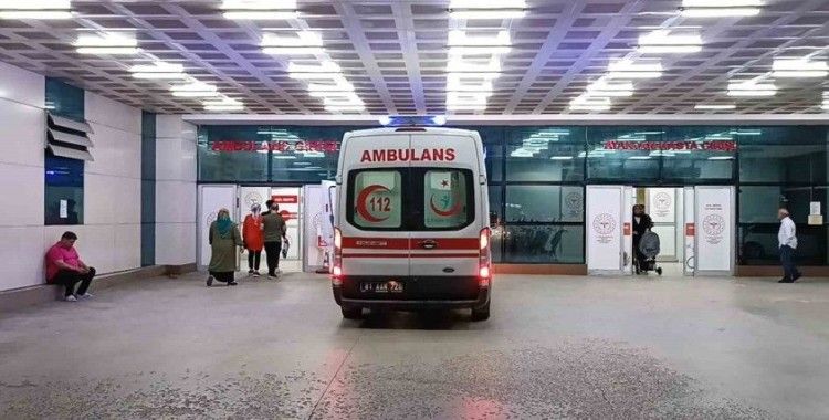 Motosiklet sürücüsü ağır yaralandı
