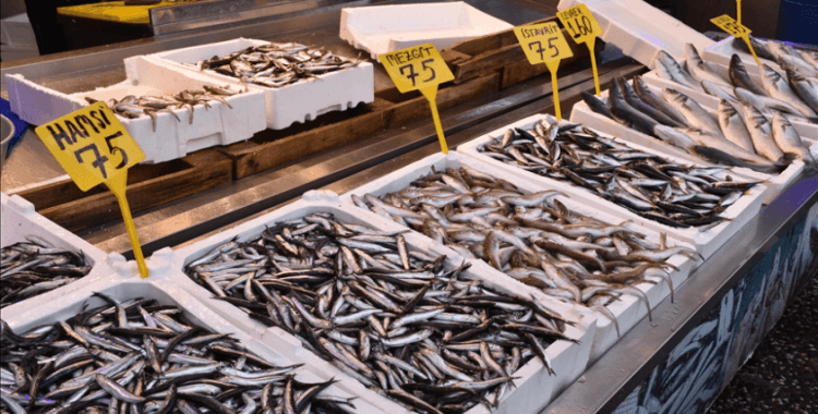 Trabzon'daki tezgahları hamsi, mezgit ve istavrit süslüyor