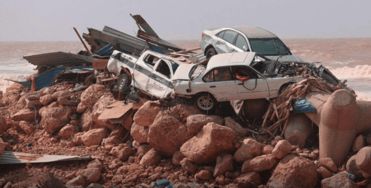 Libya'daki sel felaketinde can kaybı 5 bini aştı