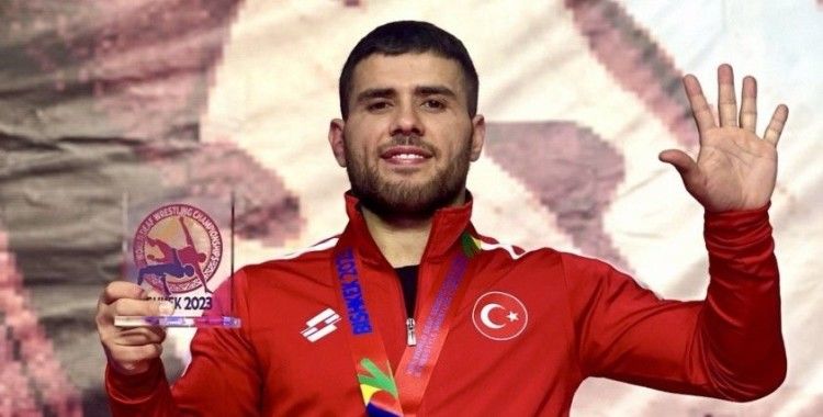 Dünya Şampiyonu Cizreli milli güreşçinin hedefi olimpiyat şampiyonluğu
