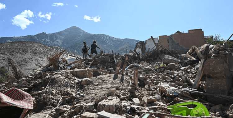 Fas'ta depremin beşinci gününde arama kurtarma çalışmaları sürüyor