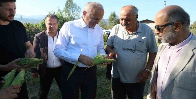 Başkan Özlü “Gelecek yıl 30 dönüm alanda çeltik yetiştireceğiz”
