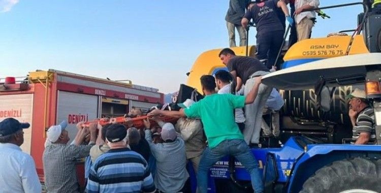 İki ayağını döverbiçere kaptıran genç yaşam mücadelesi veriyor