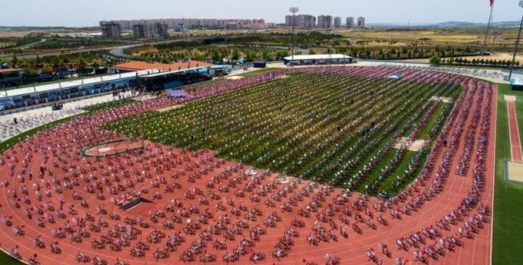 Şahinbey Belediyesi'nden 104 bin bisiklet