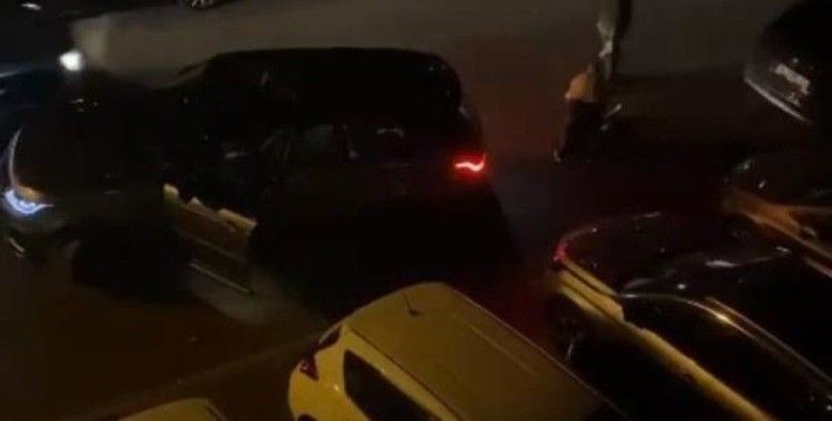 Sokak ortasında kadını darp edip, zorla araca bindirdiler