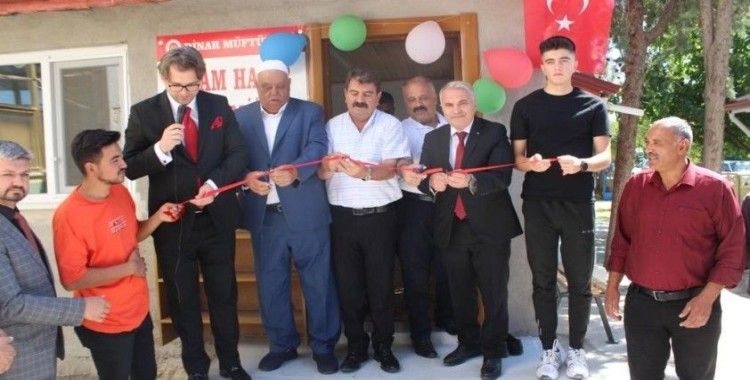 Dinar’da İmam Hatip Camii Kur’an kursu açıldı
