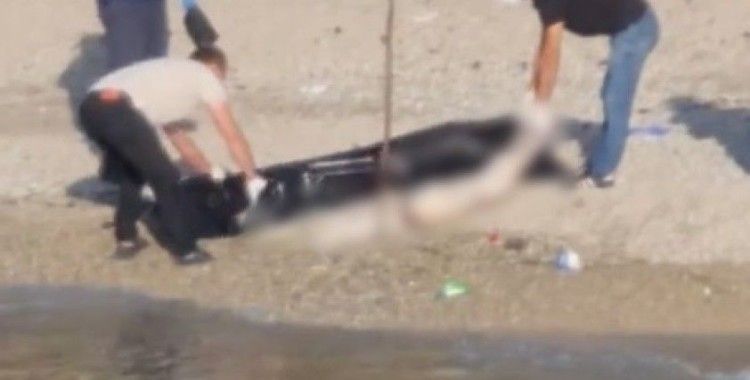 Sahile başı, el ve ayakları olmayan kadın cesedi vurmuştu, dehşet görüntüler ortaya çıktı