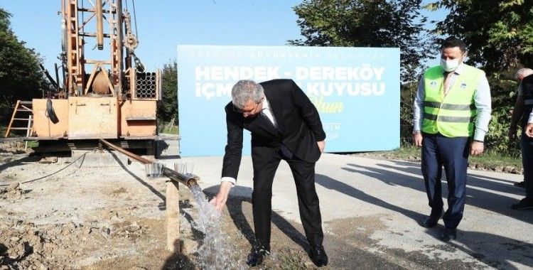 Başkan Yüce: “10 ilçemizde 25 farklı su kaynağı bulduk”
