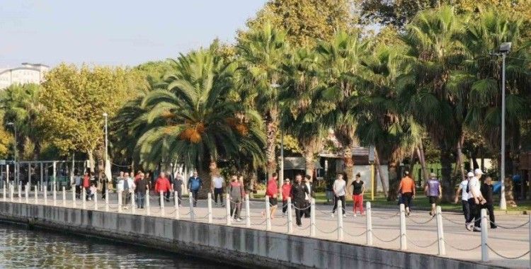 Körfezliler sağlıklı yaşam için yürüdü
