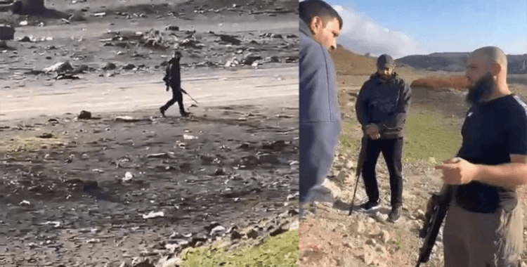 Sazlıdere Barajı'nda leylekleri vuran 2 şahıs gözaltına alındı