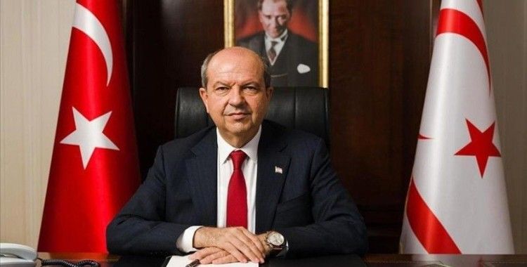 KKTC Cumhurbaşkanı Tatar, Kıbrıs'ta iki devlet temelinde bir anlaşmanın kaçınılmaz olduğunu söyledi