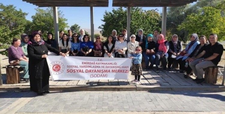 Meslek edindirme kurs katılımcılarına Kapadokya turu
