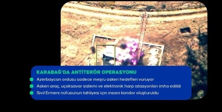 Karabağ'da 60'tan fazla askeri mevzi Azerbaycan ordusunun kontrolüne geçti