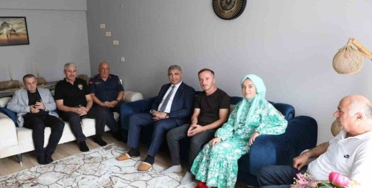 Vali Aslan’dan Kayseri gazisine ziyaret
