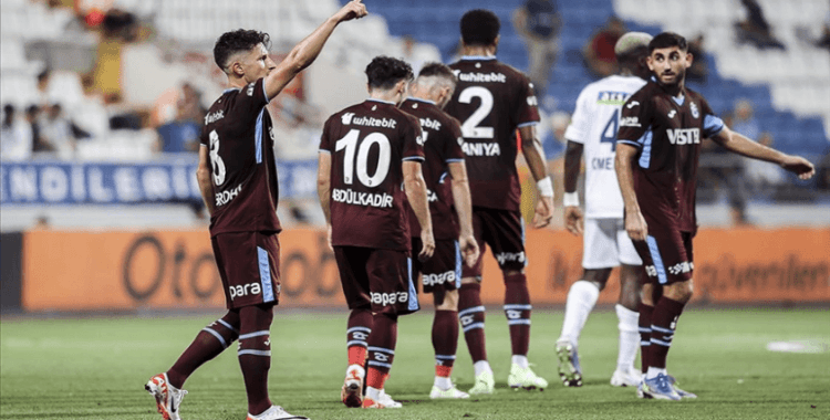 Trabzonspor adına Süper Lig'in ilk 5 haftasında 8 oyuncu fileleri havalandırdı