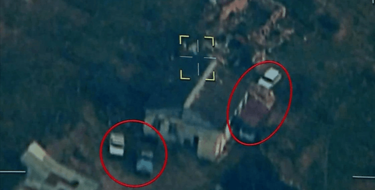 İHA görüntüleri, Ermenistan'ın ağır silahlarını Karabağ'dan çekmediğini kanıtladı